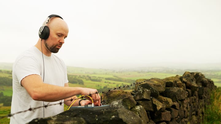 Creating ambient drone textures over Pendle